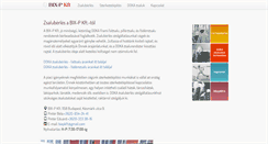 Desktop Screenshot of bix-p.hu